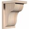 Ekena Millwork Carmel Smooth Corbel w/Backplate, Douglas Fir, 7 1/2"W x 8"D x 12"H COR08X08X12CAR01SDF - alternate 1